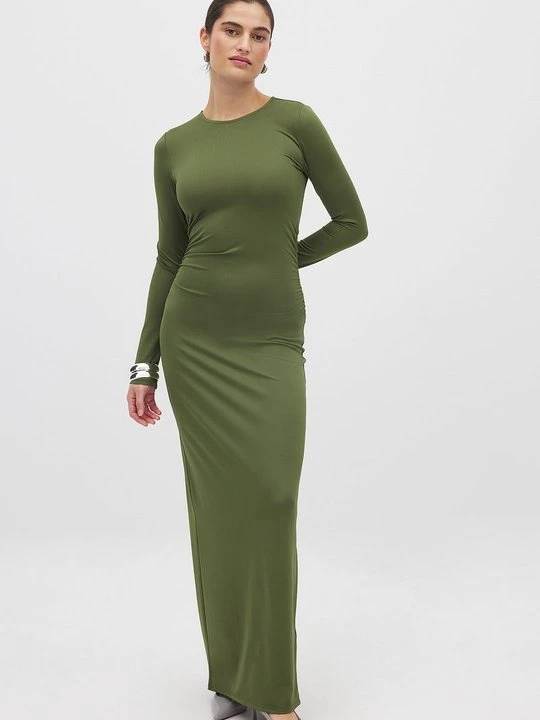 Foto van product Maxi-jurk NA-KD groen