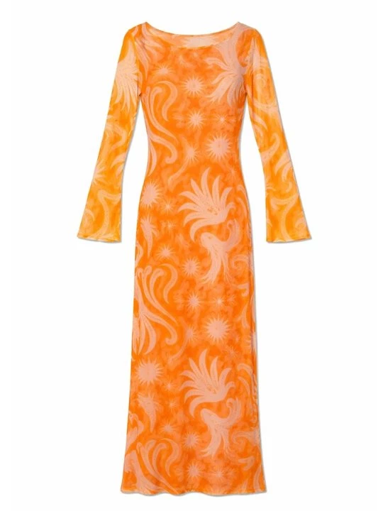 Foto van product Maxi-jurk Never Fully Dressed oranje