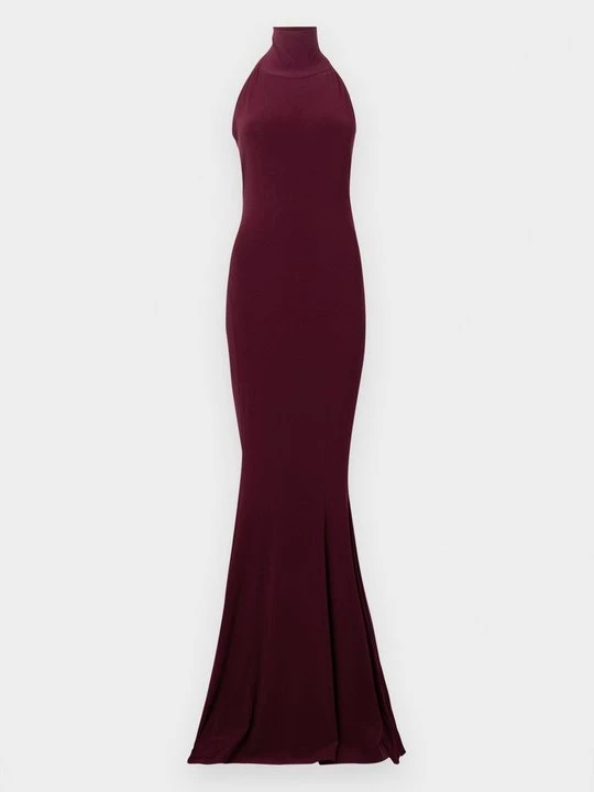 Foto van product Maxi-jurk Norma Kamali bordeauxrood