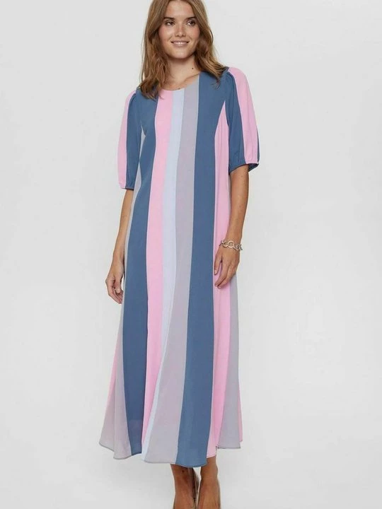 Foto van product Maxi-jurk Nümph blauw
