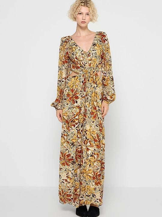 Foto van product Maxi-jurk & Other Stories geel