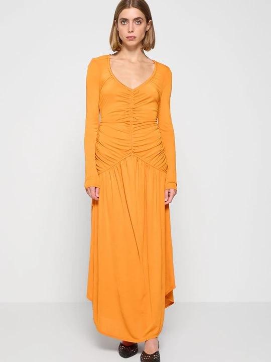 Foto van product Maxi-jurk & Other Stories oranje