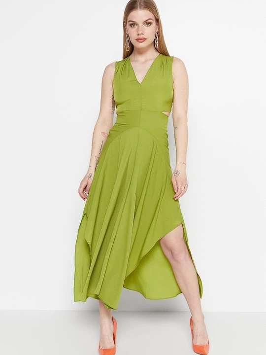 Foto van product Maxi-jurk Patrizia Pepe groen