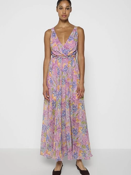 Foto van product Maxi-jurk Patrizia Pepe paars