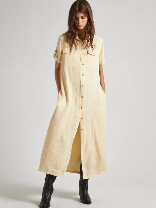 Foto van product Maxi-jurk Pepe Jeans beżowy
