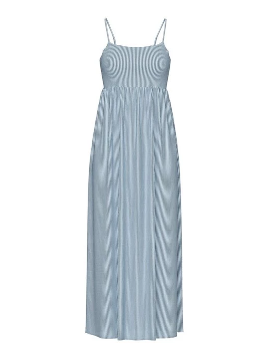 Foto van product Maxi-jurk Pieces blauw