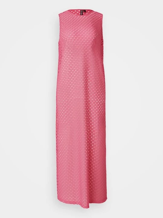 Foto van product Maxi-jurk Pieces donkerroze