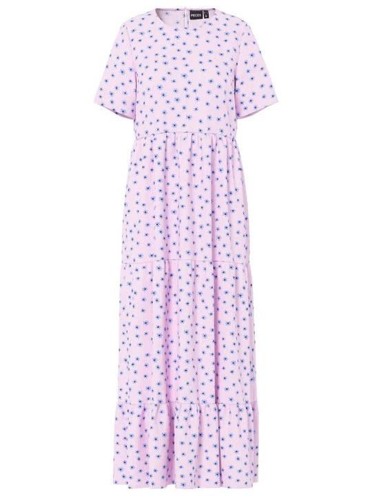Foto van product Maxi-jurk Pieces roze