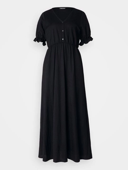 Foto van product Maxi-jurk Pieces zwart