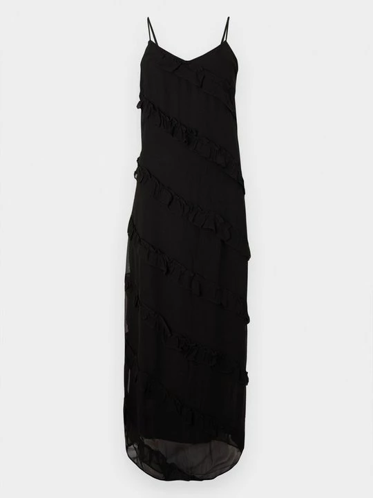 Foto van product Maxi-jurk Pieces zwart