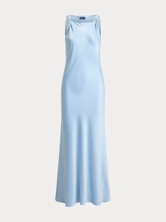 Foto van product Maxi-jurk Polo Ralph Lauren lichtblauw