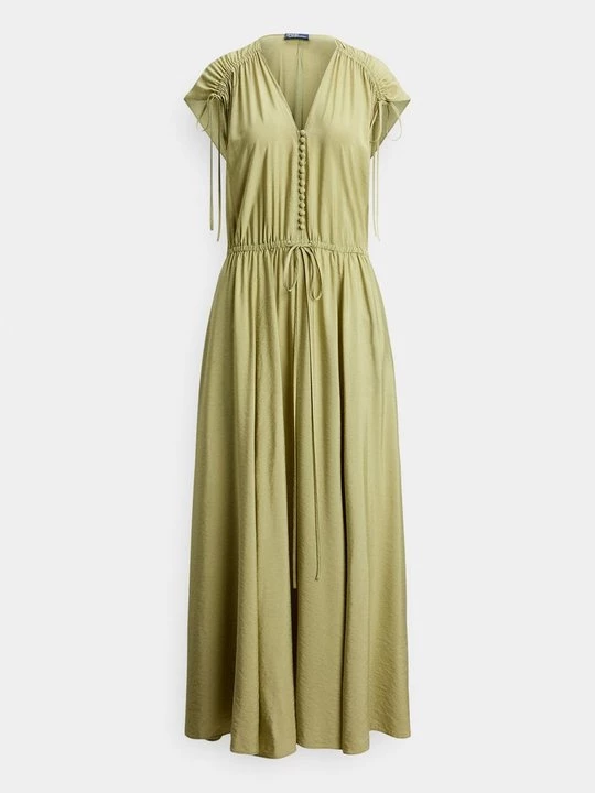 Foto van product Maxi-jurk Polo Ralph Lauren olijfgroen