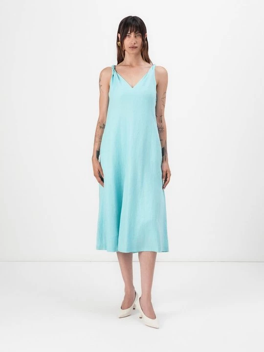 Foto van product Maxi-jurk RIANI lichtblauw