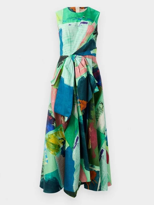 Foto van product Maxi-jurk Roksanda groen
