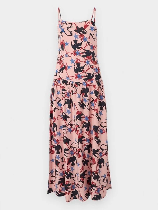 Foto van product Maxi-jurk RVCA roze
