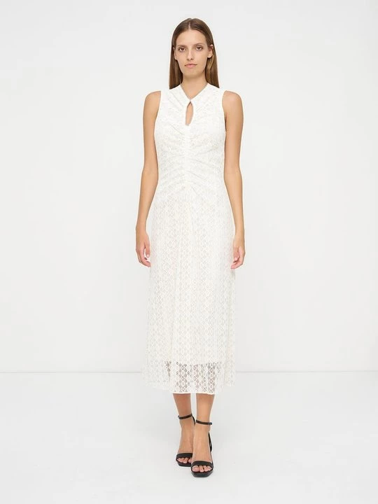 Foto van product Maxi-jurk Sandro beige mêleerd
