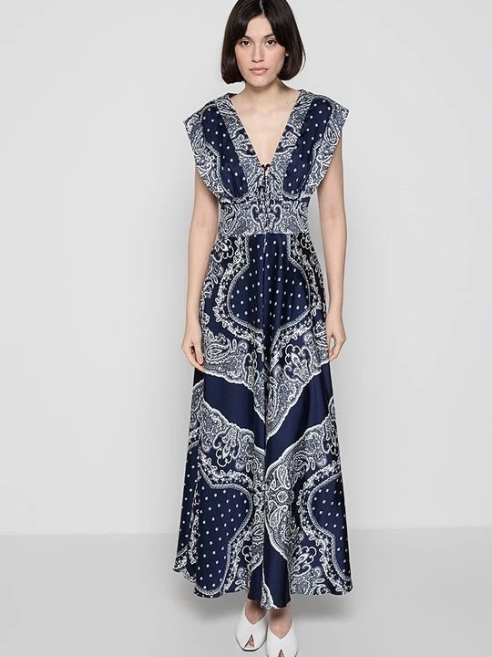 Foto van product Maxi-jurk Sandro blauw