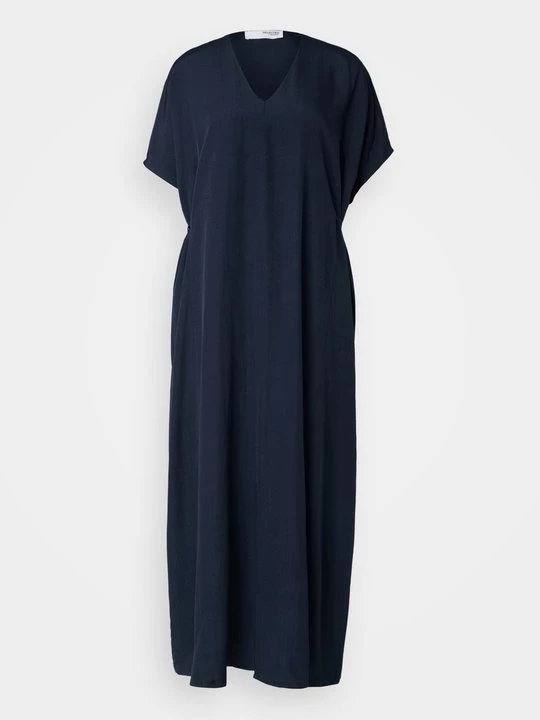 Foto van product Maxi-jurk Selected donkerblauw