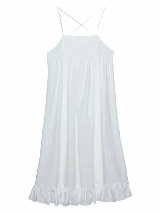 Foto van product Maxi-jurk Stradivarius wit