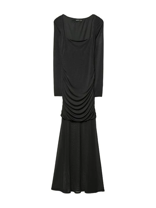 Foto van product Maxi-jurk Stradivarius zwart