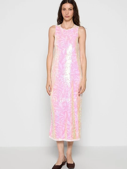 Foto van product Maxi-jurk Ted Baker donkerroze