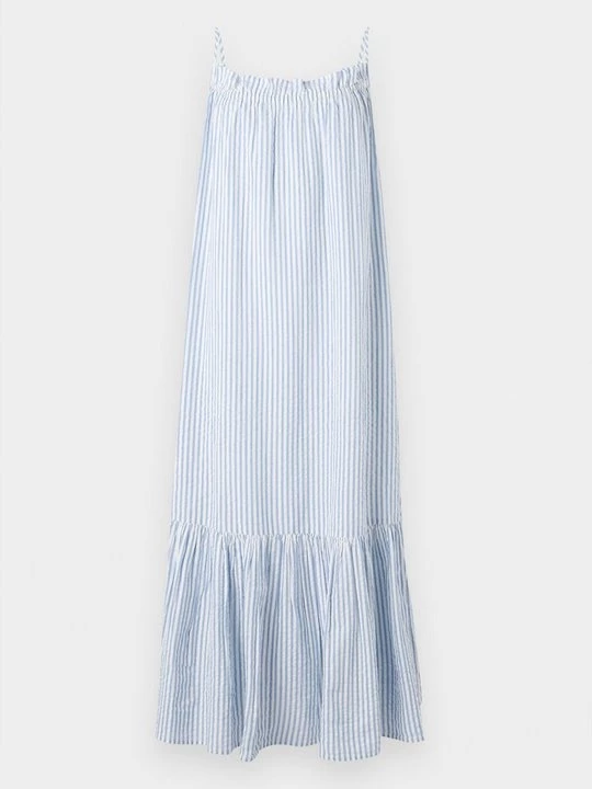 Foto van product Maxi-jurk Tommy Hilfiger blauw