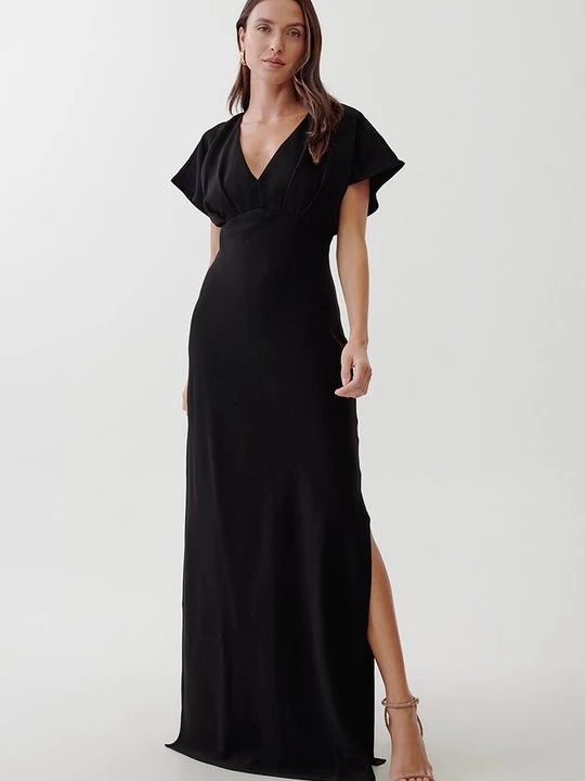Foto van product Maxi-jurk TUSSAH zwart