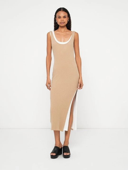 Foto van product Maxi-jurk TWINSET beżowy