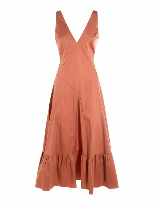 Foto van product Maxi-jurk TWINSET bruin