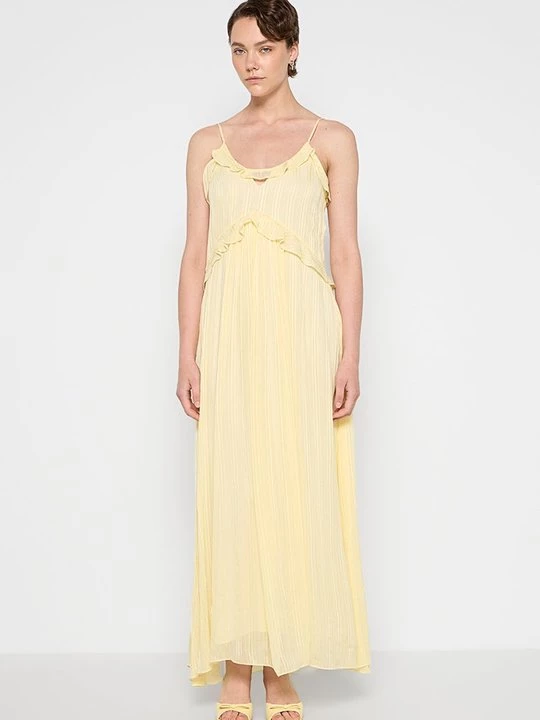 Foto van product Maxi-jurk TWINSET crème