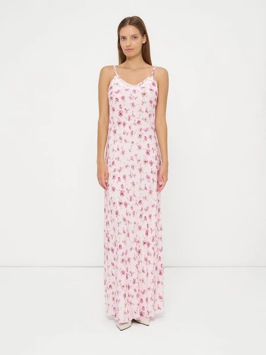 Foto van product Maxi-jurk TWINSET donkerroze