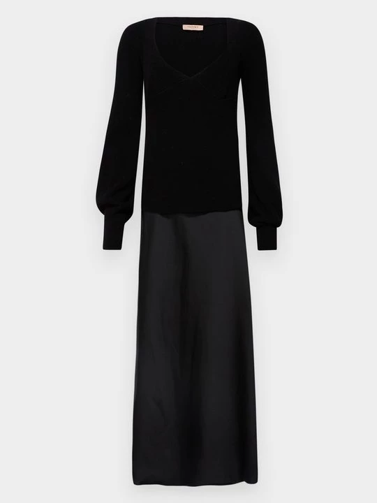 Foto van product Maxi-jurk TWINSET zwart