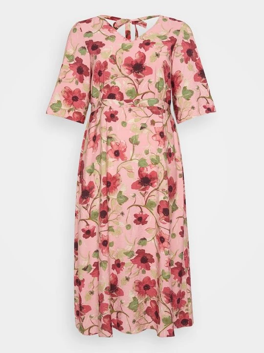 Foto van product Maxi-jurk Vero Moda donkerroze
