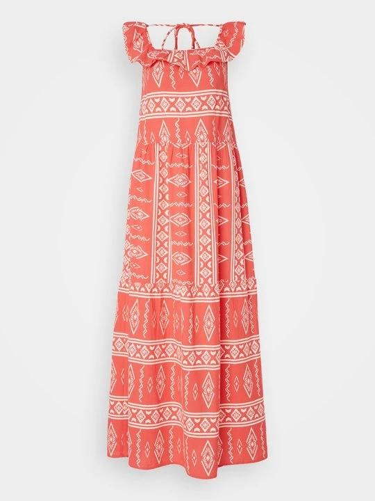 Foto van product Maxi-jurk Vero Moda koraalrood