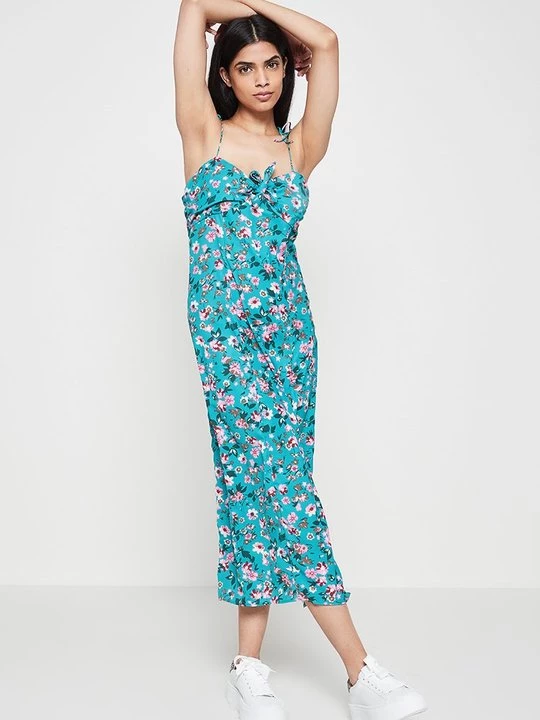 Foto van product Maxi-jurk Vila blauw