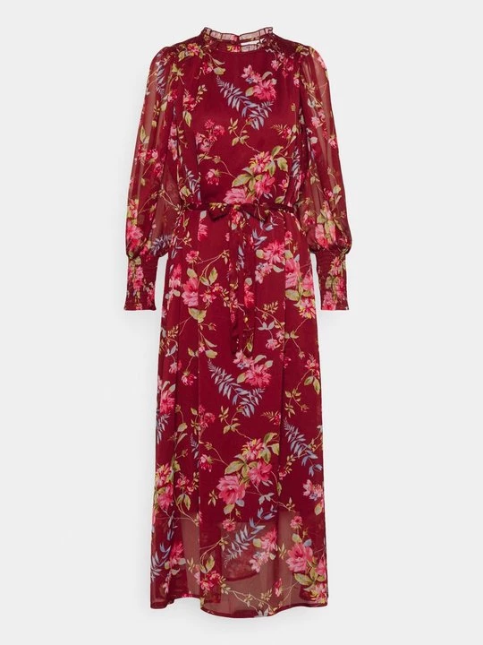 Foto van product Maxi-jurk Vila bordeauxrood