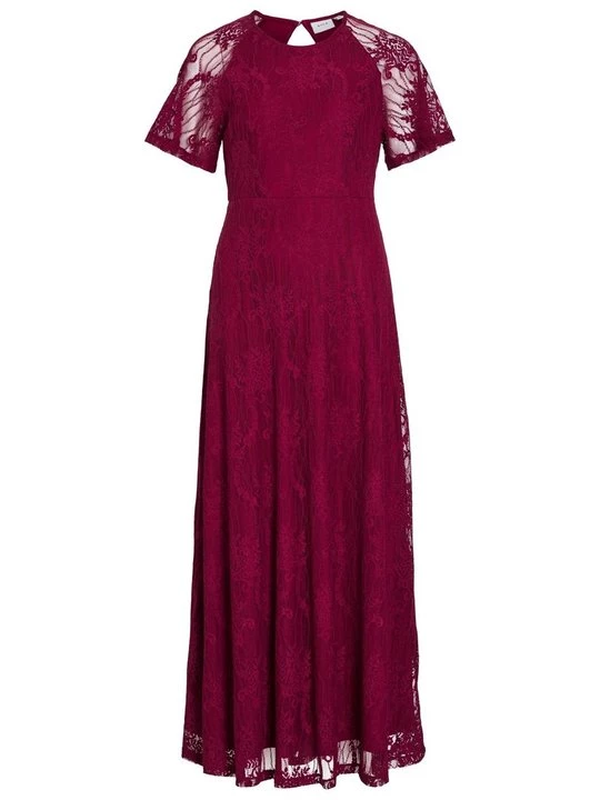 Foto van product Maxi-jurk Vila bordeauxrood