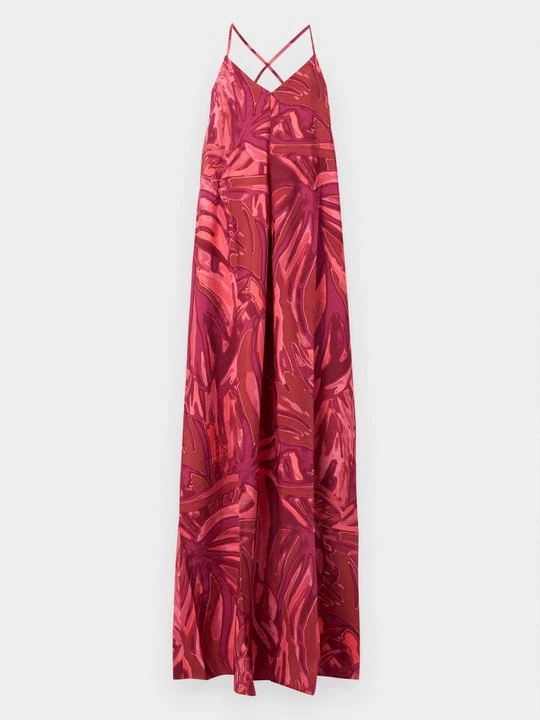 Foto van product Maxi-jurk Vila koraalrood