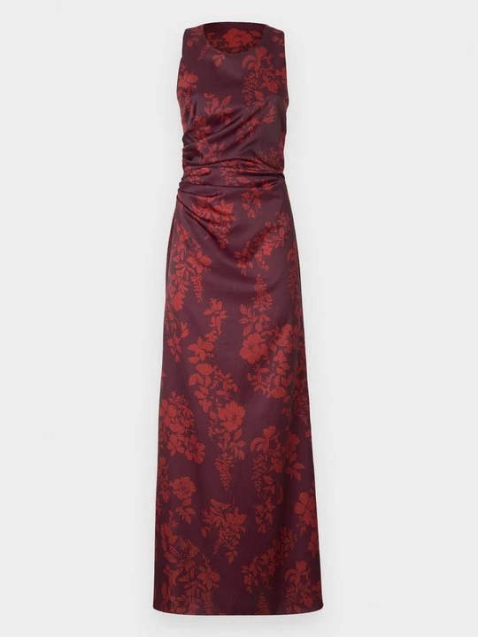 Foto van product Maxi-jurk WAL G. bordeauxrood
