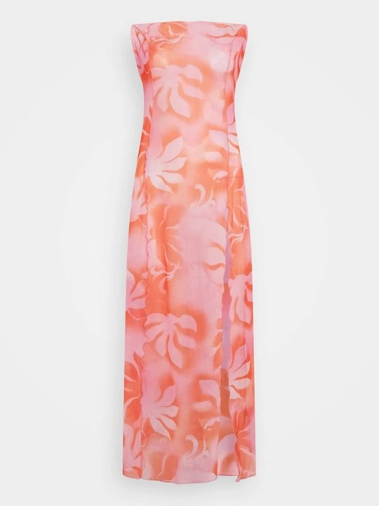 Foto van product Maxi-jurk Weekday donkerroze