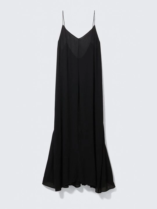 Foto van product Maxi-jurk Weekday zwart
