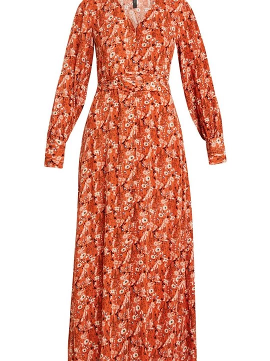 Foto van product Maxi-jurk Y.A.S donkerrood