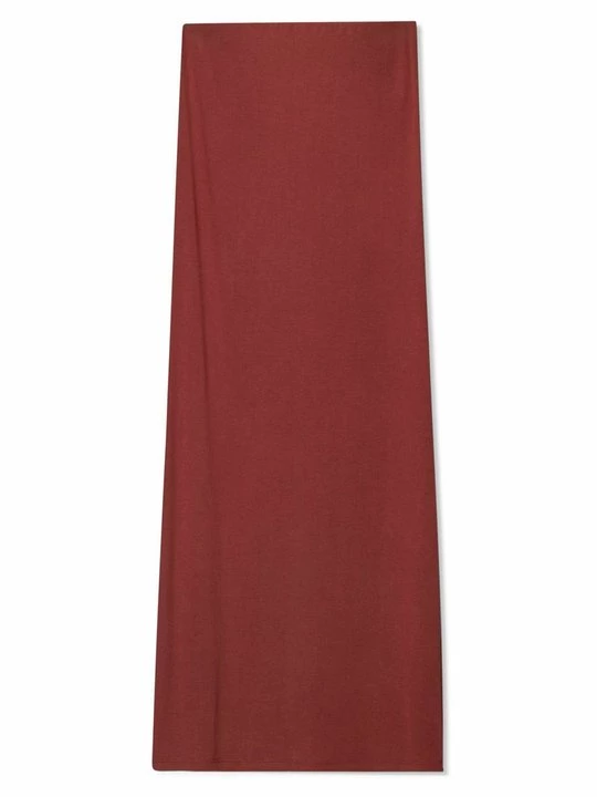 Foto van product Maxirok Bershka donkerrood