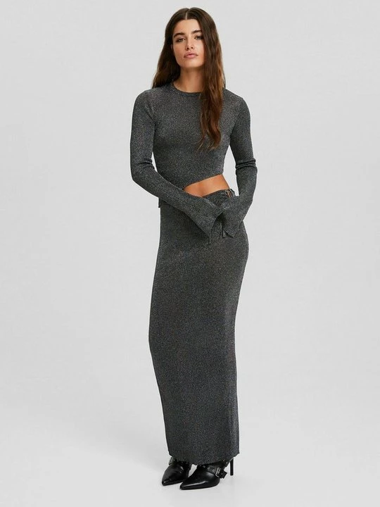 Foto van product Maxirok Bershka zwart