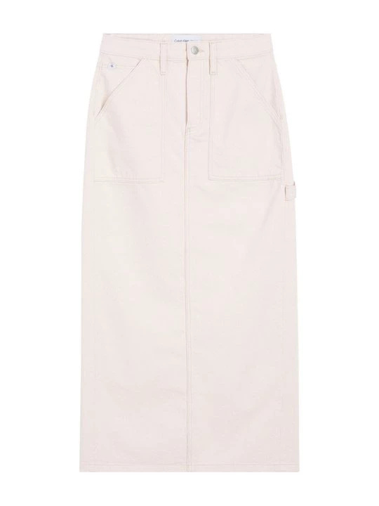 Foto van product Maxirok Calvin Klein Jeans lichtblauw denim
