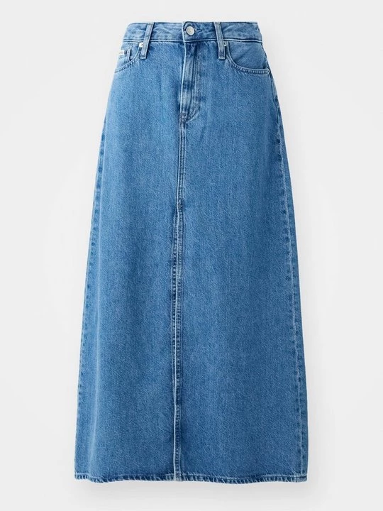 Foto van product Maxirok Calvin Klein Jeans lichtblauw denim