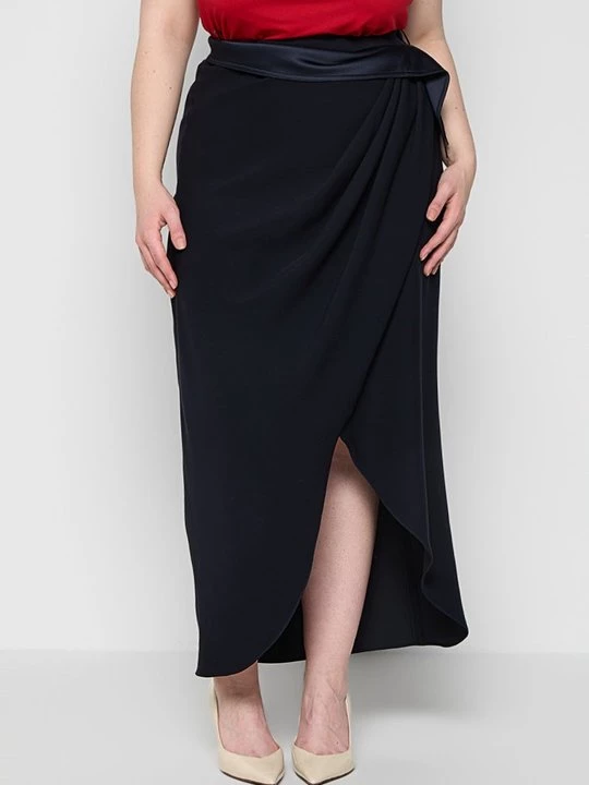 Foto van product Maxirok Emporio Armani donkerblauw