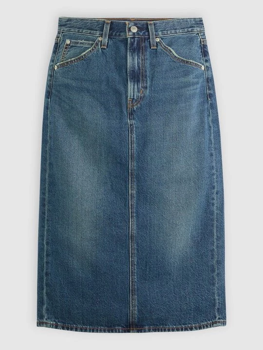 Foto van product Maxirok Levi's donkerblauw denim