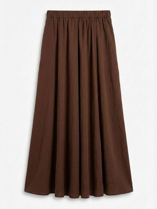 Foto van product Maxirok Topshop bruin