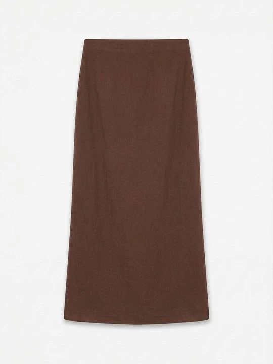 Foto van product Maxirok Topshop bruin